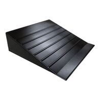 Produce Bin Moulded Straight Ramp 860 x 860 x 270MM -- BLACK