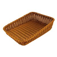 Polywicker Basket Slant Sided - NATURAL