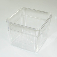 Food Storage Container Small High 3.8 Litre - 180 x 180 x 185MM*