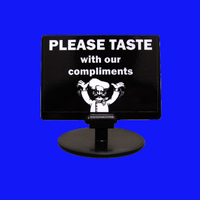 Counter Sign Kit - Please Taste with our Compliments