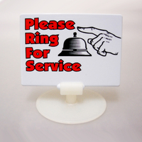 Counter Sign Kit - Please Ring For Service