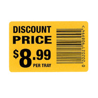 Reduced To Clear Labels $8.99 & Barcode - Roll of 1000