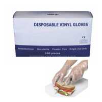 Disposable Food Service Gloves MEDIUM - Box of 100