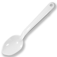 Serving Spoon Plastic 280MM -- WHITE
