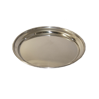Small Stainless Steel Round Platter 250MM Diameter