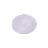 Food ticket accessory Round Bases - WHITE - PKT OF 10