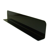 Food Display Divider 700 x 120MM - BLACK