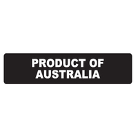 Country of Origin Topper - Product of Australia *DISCONTINUED