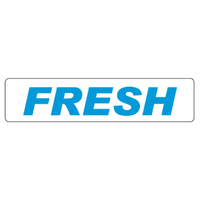 Info Topper - FRESH - Blue on White *DISCONTINUED