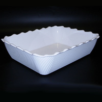 Large Tulip Bowl - WHITE