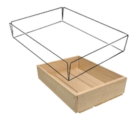 Clear Liner For Rustic Pine Wood Tray (Wood Crate Not Included)
