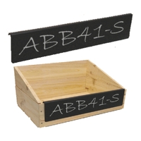 Chalkboard For Wood Crate (Wood Crate Not Included)