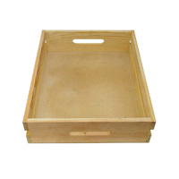 Wooden Tray with Handles - LARGE