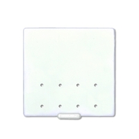 Food Tickets Medium for Clip-In Nos 90 x 90MM - WHITE - PKT OF 5*