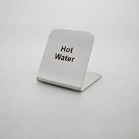 Buffet Sign - HOT WATER