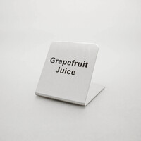 Buffet Sign - GRAPEFRUIT JUICE*