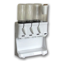 Dry Ingredient Dispenser Four Products Free Standing