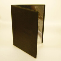 Booklet Menu Holder with 6 Internal Pockets and Blank Cover