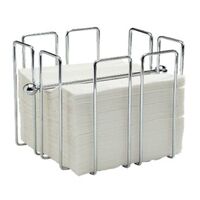 Chrome Napkin Holder with Weighted Rod - LARGE