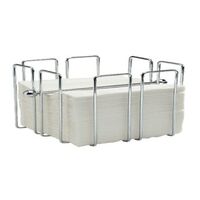 Chrome Napkin Holder with Weighted Rod - SMALL