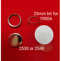 Badge-A-Minit 25mm Pinback Badge Parts 250 - Box of 250
