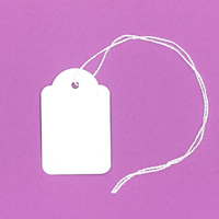 Strung Tags 28 x 43MM - Box of 500
