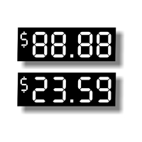 Changeable Shelf Pricing Digits - Pkt of 100