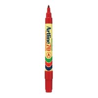 Artline 70 Permanent Marker - 1.5mm Bullet Tip RED