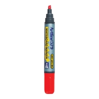 Artline 579 Whiteboard Marker - 5mm Chisel Tip RED