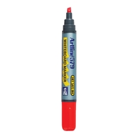 Artline 579 Whiteboard Marker - 5mm Chisel Tip RED
