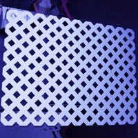 White Cardboard Lattice - Pack of 10*