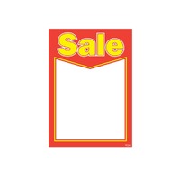 Laminated Price Ticket  A6 Size Sale Design - Pkt of 10