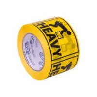 Heavy Fluro Yellow LabelTape - 50M