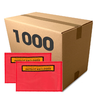 Invoice Enclosed Doculope RED (165mm x 115mm) - Pack of 1000
