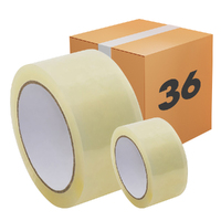36 Rolls of Everyday Packaging Tape - 48MM x 75M