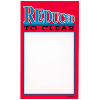 Stick-A-Tickets Reduced To Clear - Pack Of 5 Pads