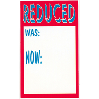 Stick-A-Tickets Reduced Was/Now - Pack Of 5 Pads