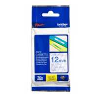 TZe-133 PTouch Tape TZ 12mm -- BLUE on CLEAR*