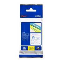 TZe-223 PTouch Tape TZ 9mm -- BLUE on WHITE*