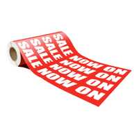 Plastic Wrap - Sale Now On 600mm x 10m Red