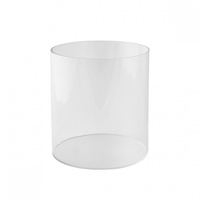 Riser Tube Clear Melamine 197x200mm*