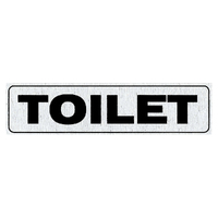 Self Adhesive Descriptive Sign Toilet