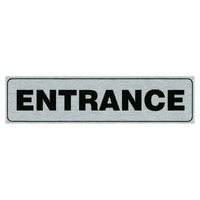 Self Adhesive Descriptive Sign Entrance