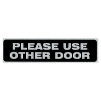 Self Adhesive Descriptive Sign Use Other Door