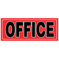 Small Descriptive Sign -- OFFICE