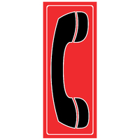 Small Descriptive Sign -- PHONE (Symbol)