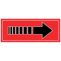 Small Descriptive Sign -- ARROW