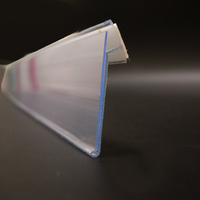 Front Mount Adhesive Data Strip Angled 1200 x 39MM - CLEAR