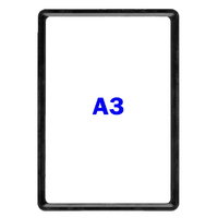 A3 Size Ticket Frame - BLACK