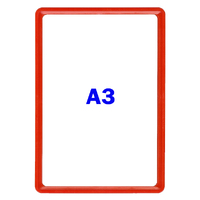 A3 Size Ticket Frame - RED